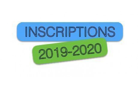 Rentrée 2019/2020 - Pré-inscriptions en ligne