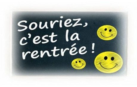 C'EST LA RENTREE !!!