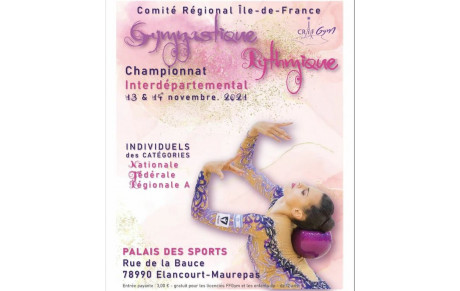 Championnat interdépartemental 13 &amp; 14 novembre 2021