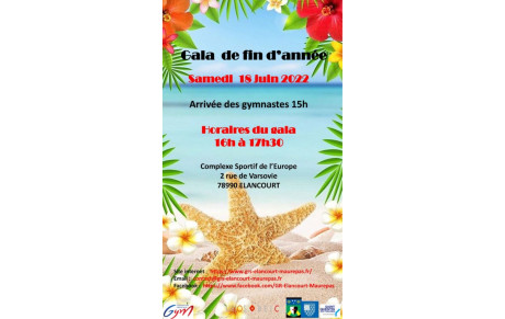 GALA FIN ANNEE