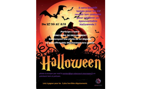 concours photos Halloween 2023